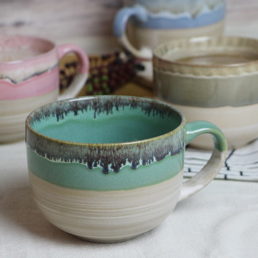 Wave Ceramic Mugs